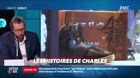 "Les 3 histoires de Charles Magnien" : Les baskets de Kanye West explosent le record, et une conductrice licenciée pour s'être soulagée dans un champ - 27/04