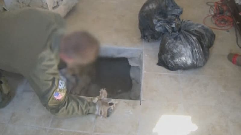 Les policiers ont découvert un tunnel entre le Mexique et les États-Unis.