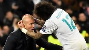 Marcelo et Zidane - AFP