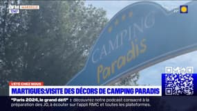 L'été chez nous: la visite des décors de Camping Paradis à Martigues