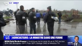 "Je ne vois pas pourquoi on partirait": les forces de l'ordre tentent d'évacuer les agriculteurs mobilisés devant une plateforme E.Leclerc