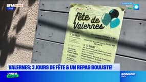 Valernes: trois jours de fête et un repas bouliste