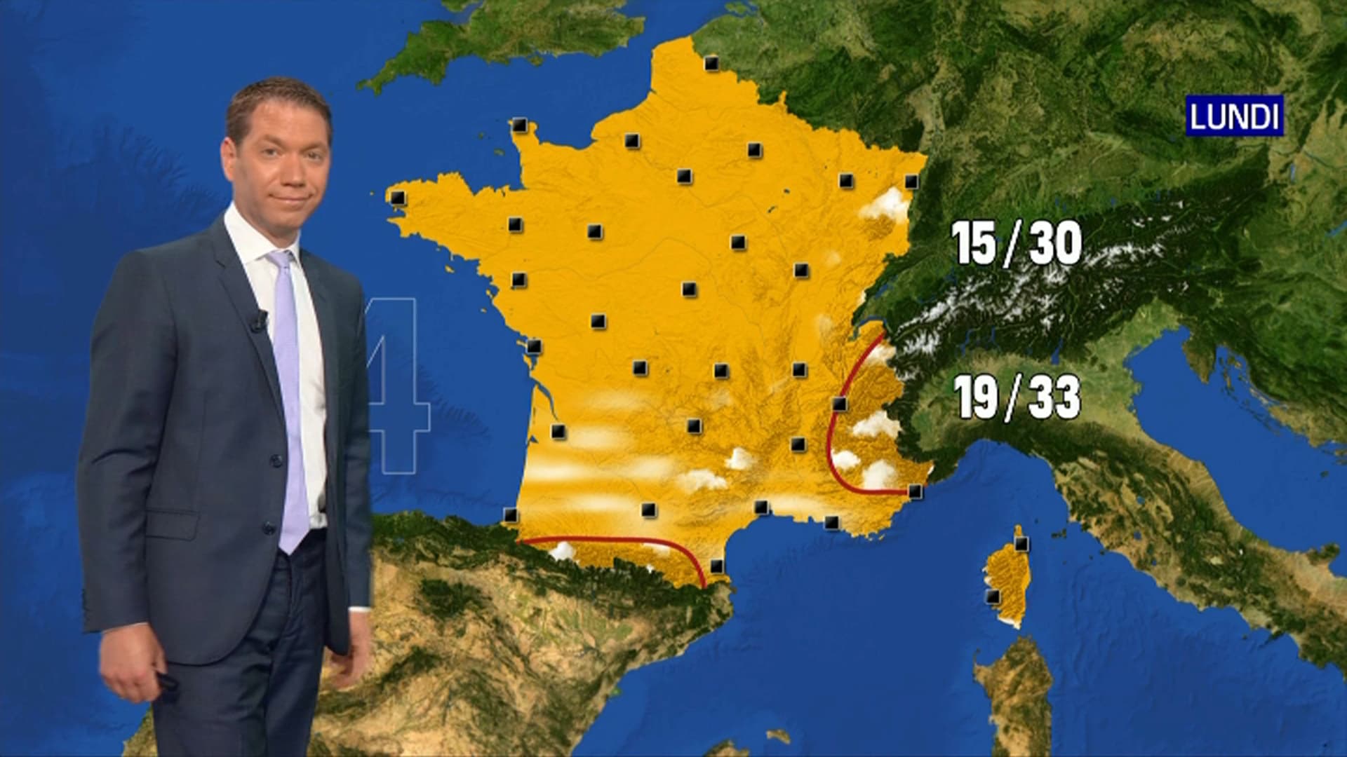 Les prévisions pour ce lundi 14 juin 2021 Les prévisions pour ce lundi 14 juin 2021