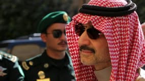 Le prince saoudien Al-Walid Ben Talal, le 23 février 2015 à Riyad