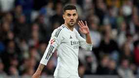 Dani Ceballos face à l'Athletic Bilbao, en avril 2025