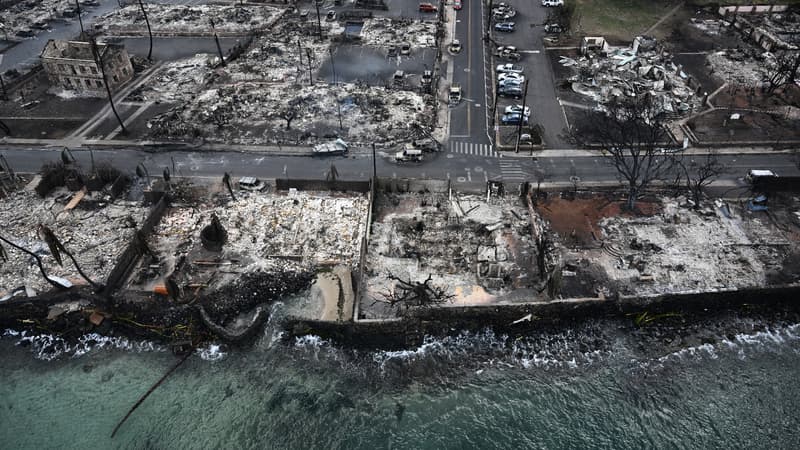 Hawaï: les images des ravages causés par les incendies meurtriers qui ont frappé l'île de Maui