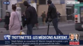 Les médecins alertent sur les dangers de la trottinette électrique