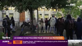 Le combat d'une policière pour obtenir sa protection