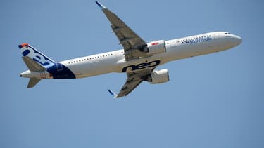 L'A321neo de l'avionneur Airbus.