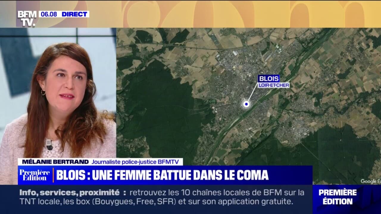 Une jeune femme dans le coma à Blois après une violente agression par son  ancien compagnon