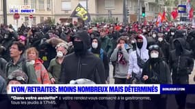 "On continuera": les manifestants lyonnais déterminés à poursuivre la mobilisation contre la réforme des retraites