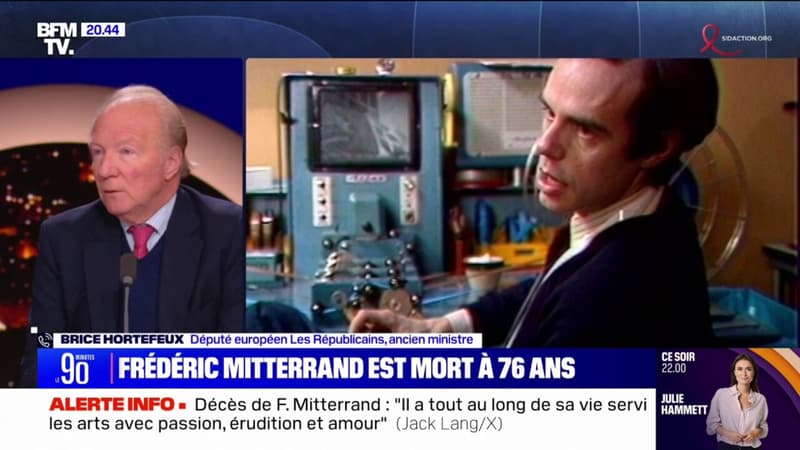 Mort de Frédéric Mitterrand: Brice Hortefeux décrit un homme 