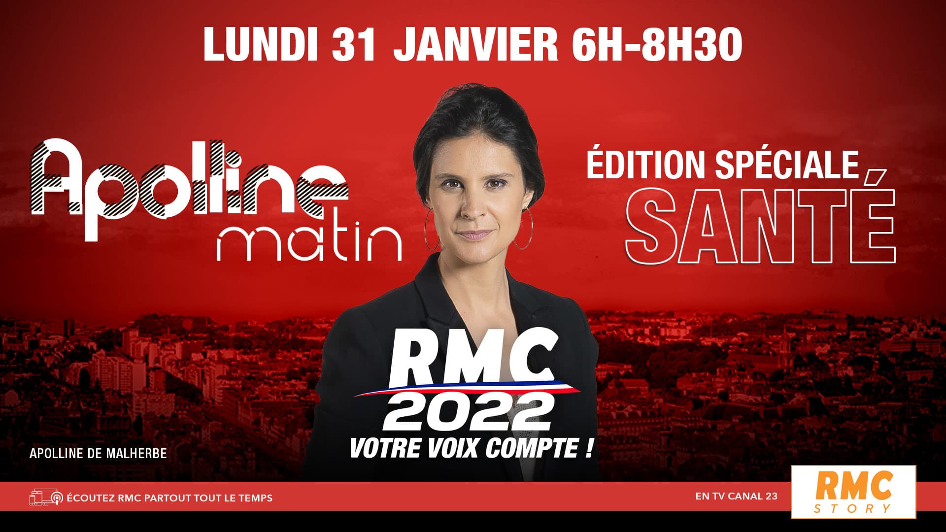 Edition spéciale "Santé" dans "Apolline Matin" Edition spéciale "Santé" dans "Apolline Matin"