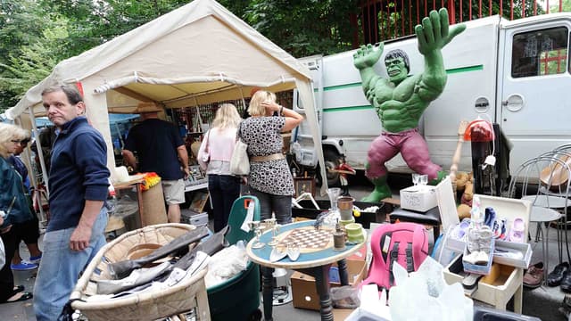 La braderie de Lille en 2013.