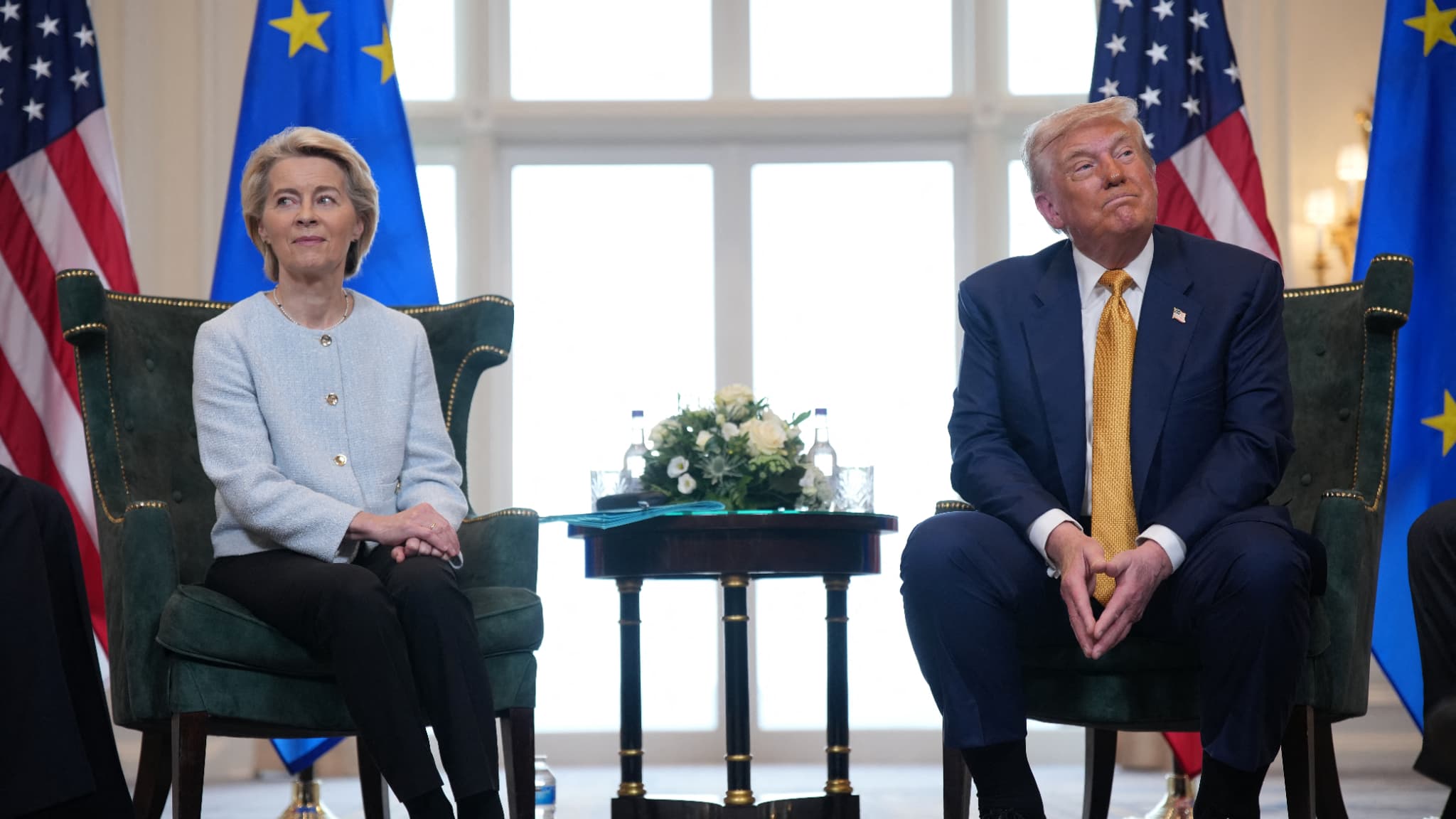 DEAL AVEC DONALD TRUMP: URSULA VON DER LEYEN ATTENDUE AU TOURNANT AU PARLEMENT EUROPÉEN