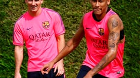 Lionel Messi et Neymar