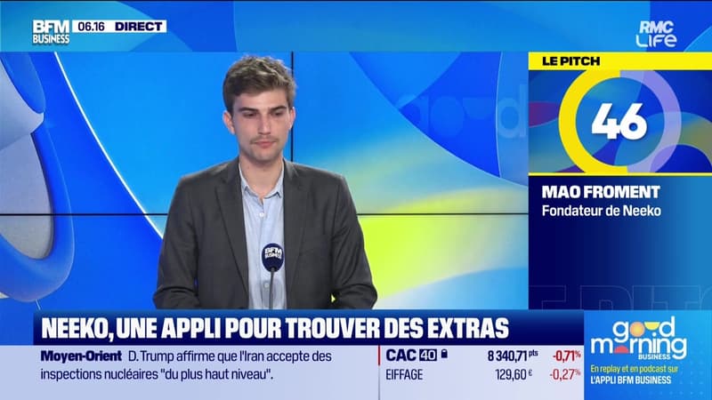 Le Pitch : Neeko, une appli pour trouver des extras - 24/06