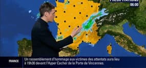 La météo pour ce samedi 9 janvier 2016