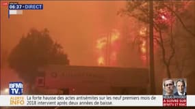 Aux États-Unis, un immense incendie ravage la Californie