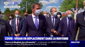 Coronavirus: Olivier Véran en visite en Mayenne