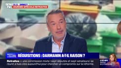 Gérald Darmanin demande la réquisition des éboueurs grévistes à Paris: "Il est dans son rôle" 