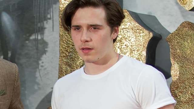Brooklyn Beckham à Londres, le 10 mai 2017