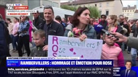 "On tenait à être là pour manifester notre soutien et notre affection à cette famille": 300 à 400 personnes marchent à Rambervillers en hommage à Rose
