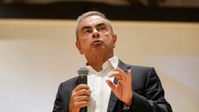 L'ancien patron de Renault-Nissan Carlos Ghosn le 29 septembre 2020 à Jounieh, au Liban.