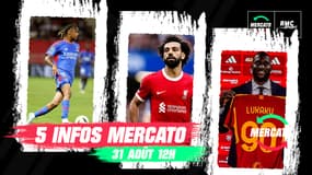 Barcola, Salah, Lukaku... Les 5 infos mercato du 31 août à la mi-journée