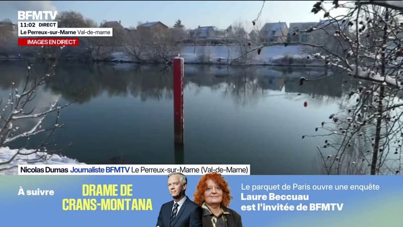 Neige-verglas: un chauffeur VTC meurt après la chute de son véhicule dans la Marne