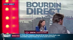 Quand un auditeur chante son amour à Apolline de Malherbe en direct sur RMC