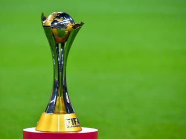 Le trophée de la Coupe du monde des clubs