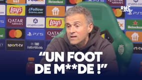 Sporting 2-1 PSG : "Football de m**de", Luis Enrique ne digère pas la défaite