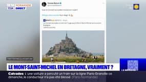 Mont-Saint-Michel: après avoir affirmé que l'édifice se trouvait en Bretagne, le Conseil de l'union européenne critiqué par les normands