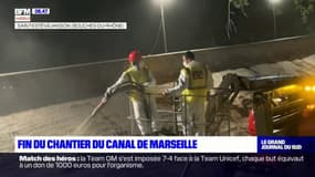 Fin du chantier du canal de Marseille