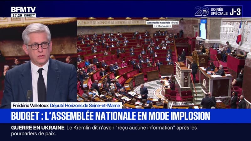 Budget 2026 rejeté: pour Frédéric Valletoux, député (Horizons), "le gouvernement doit assumer sa responsabilité"