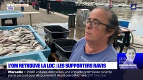 Ligue des Champions: les supporters de l'Olympique de Marseille ravis
