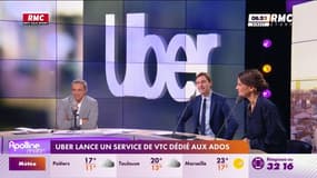 Uber lance un service de VTC dédié aux ados