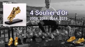 Cristiano Ronaldo rassemble toutes ses récompenses individuelles sur une seule photo