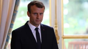 Emmanuel Macron, en octobre 2017.