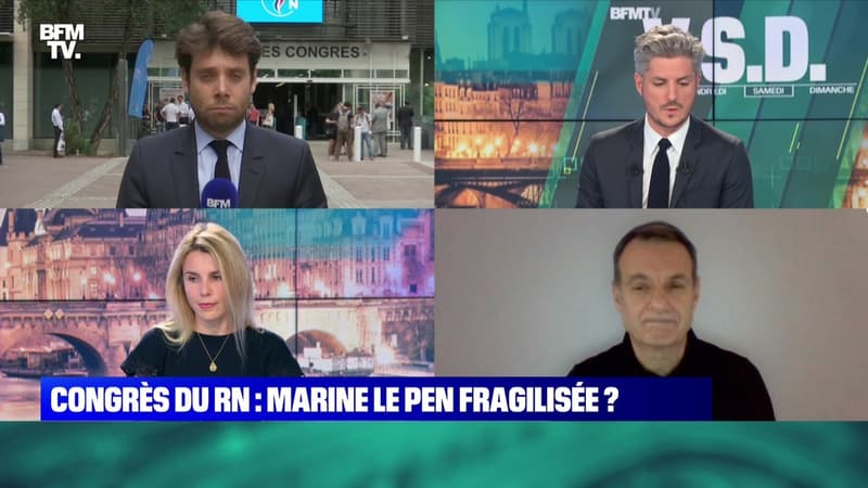 Congrès du RN: Marine Le Pen fragilisée ? - 03/07