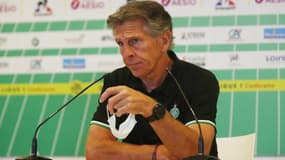 Claude Puel, en colère.