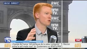 "Ce que fait Emmanuel Macron n'est pas efficace ni pragmatique", estime Adrien Quatennens