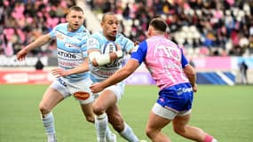 Gaël Fickou, auteur du seul essai de la partie contre le Stade Français, son ancien club