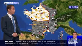 Beaucoup de pluie est prévue ce vendredi, 14 départements du sud-ouest sont placés en vigilance orange