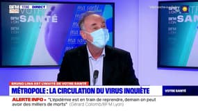 Deuxième vague? "On n'aura pas la même dynamique épidémique", selon le Pr Buno Lina