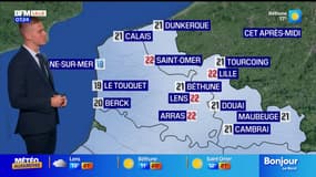 Météo Nord-Pas-de-Calais: de belles éclaircies mais du vent, jusqu'à 22°C à Arras