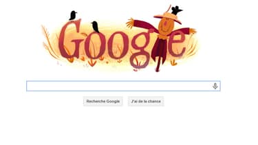 Google fête Halloween avec ses doodles animés.