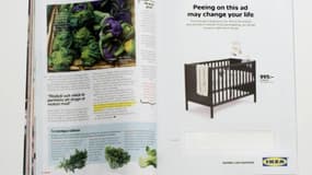 Cette publicité d'IKEA fait également test de grossesse... pour obtenir une promo