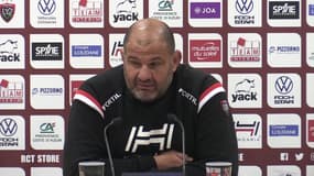 Patrice Collazo, entraîneur du RC Toulon, le 28 novembre 2020